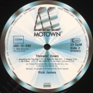 Rick James <br> Throwin' Down