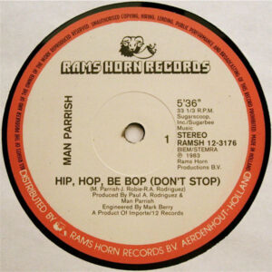 Man Parrish <br> Hip, Hop, Be Bop (Don't Stop)