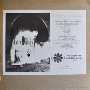 Alchemy Of The 20th Century / Richard Ramirez - Split LP