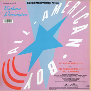 Barbara Pennington <br> All American Boy