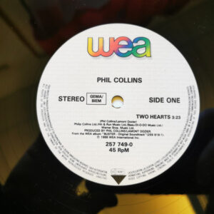 Phil Collins / Anne Dudley <br> Two Hearts
