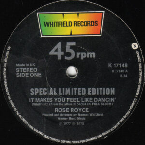 Rose Royce <br> It Makes You Feel Like Dancin'