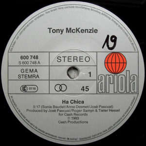 Tony McKenzie <br> Ha Chica