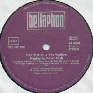 Bob Marley & The Wailers Featuring Peter Tosh <br> Bob Marley & The Wailers Featuring Peter Tosh