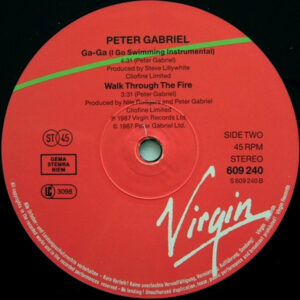 Peter Gabriel <br> Red Rain