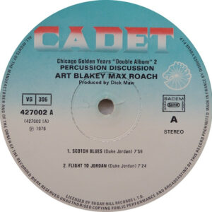 Max Roach / Art Blakey <br> Percussion Discussion