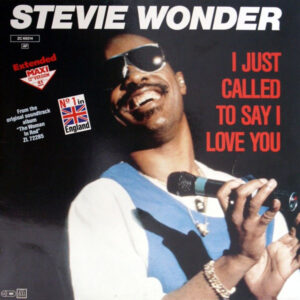 Stevie Wonder <br> I Just Called To Say I Love You