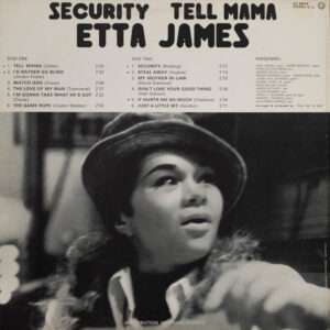 Etta James <br> Tell Mama-Security