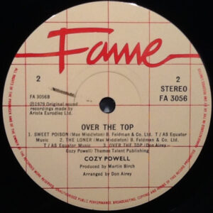 Cozy Powell <br> Over The Top