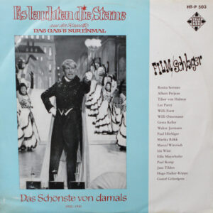 Various <br> Es Leuchten Die Sterne - Filmschlager - Das Schönste Von Damals 1930-1941