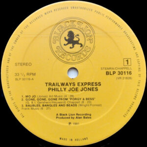 Philly Joe Jones* <br> Trailways Express