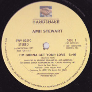 Amii Stewart <br> I'm Gonna Get Your Love