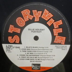 Billie Holiday <br> Portrait