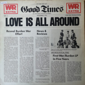 War Featuring Eric Burdon* <br> Love Is All Around