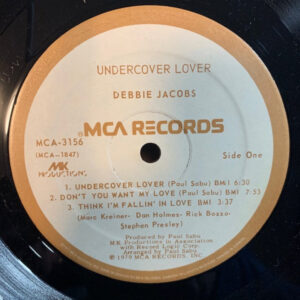 Debbie Jacobs <br> Undercover Lover