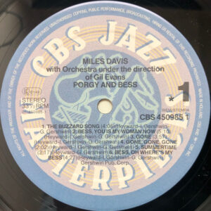 Miles Davis <br> Porgy And Bess