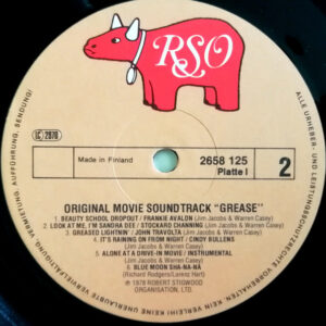 Various <br> Grease (The Original Soundtrack From The Motion Picture)