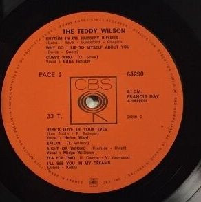 Teddy Wilson <br> The Teddy Wilson