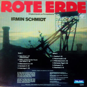 Irmin Schmidt <br> Rote Erde - Originalmusik Zur Fernsehserie