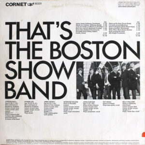 The Boston Show Band <br> Piccadilly Rock