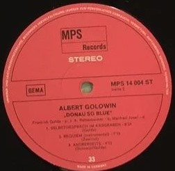 Albert Golowin, Friedrich Gulda <br> Donau So Blue