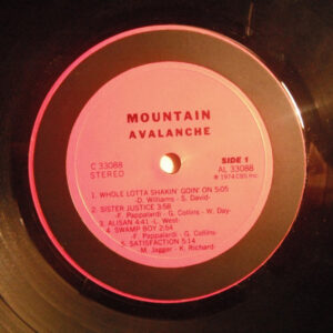 Mountain - Avalanche