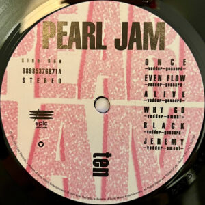 Pearl Jam <br> Ten