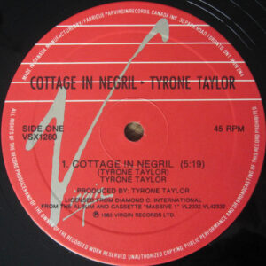 Tyrone Taylor / Pato* - Cottage In Negril / 'Allo Tosh