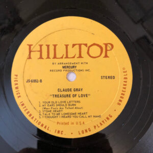 Claude Gray (2) <br> Treasure Of Love