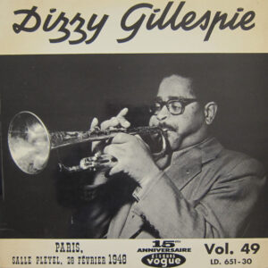 Dizzy Gillespie <br> Paris, Salle Pleyel, 28 Février 1948