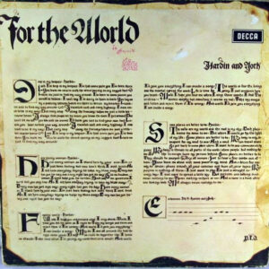 Hardin And York* <br> For The World