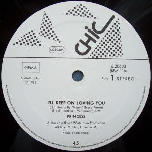 Princess <br> I'll Keep On Loving You