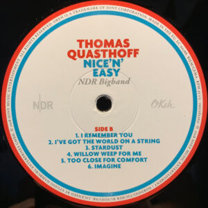 Thomas Quasthoff, NDR Bigband* <br> Nice 'N' Easy