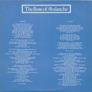 The Rose Of Avalanche <br> The Rose Of Avalanche
