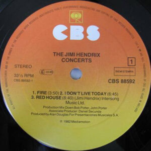 Jimi Hendrix <br> The Jimi Hendrix Concerts