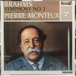 Brahms*, Pierre Monteux, London Symphony Orchestra <br> Symphonie No. 2 / Academic Festival Overture