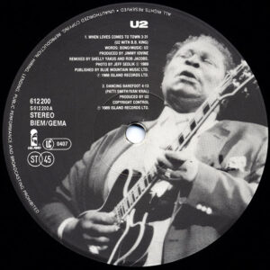 U2 With B.B. King <br> When Love Comes To Town