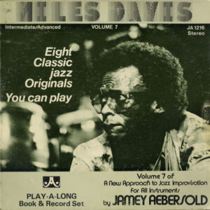 Jamey Aebersold <br> Miles Davis (Eight Classic Jazz Originals You Can Play)