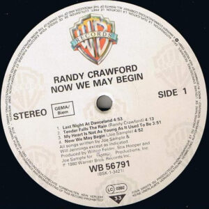 Randy Crawford <br> Now We May Begin