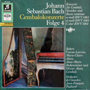 J. S. Bach*, Leonid Kogan, Karl Richter <br> 3 Violinsonaten