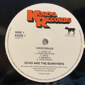 Echo And The Bunnymen* <br> Crocodiles