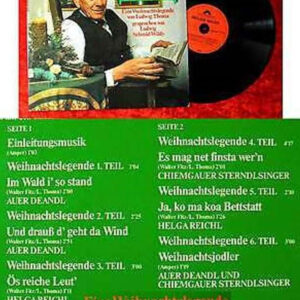 Ludwig Thoma - Ludwig Schmid-Wildy <br> Heilige Nacht - Eine Weihnachtslegende Von Ludwig Thoma