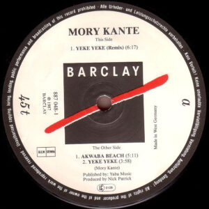 Mory Kante* <br> Yé Ké Yé Ké